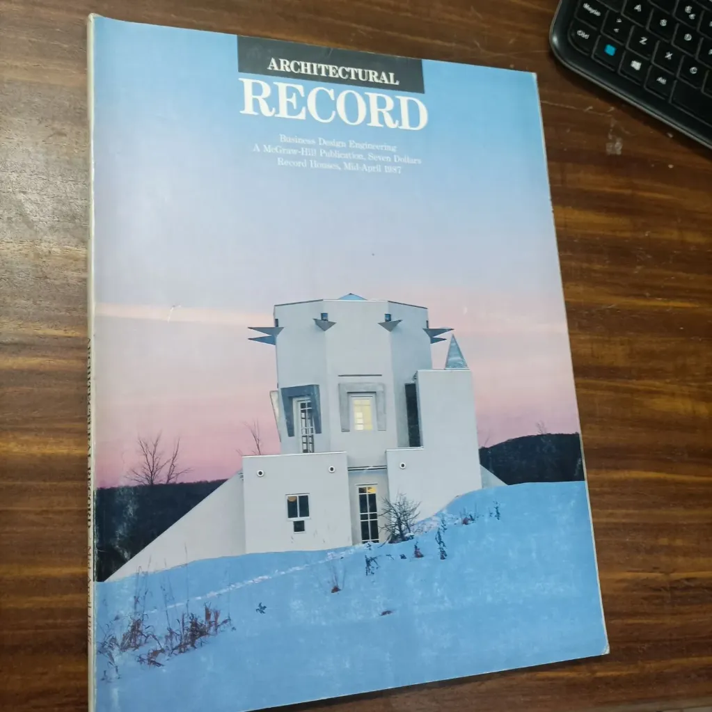 Revista Architectural Record Mid April 1987