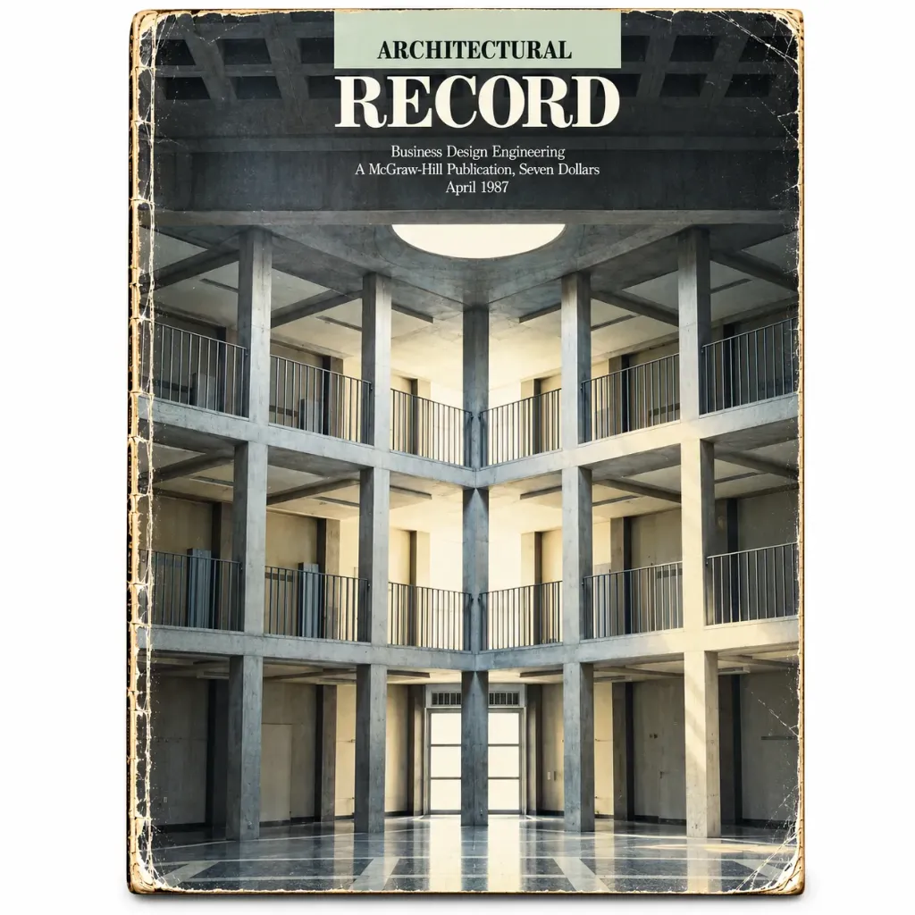 Revista Architectural Record April 1987