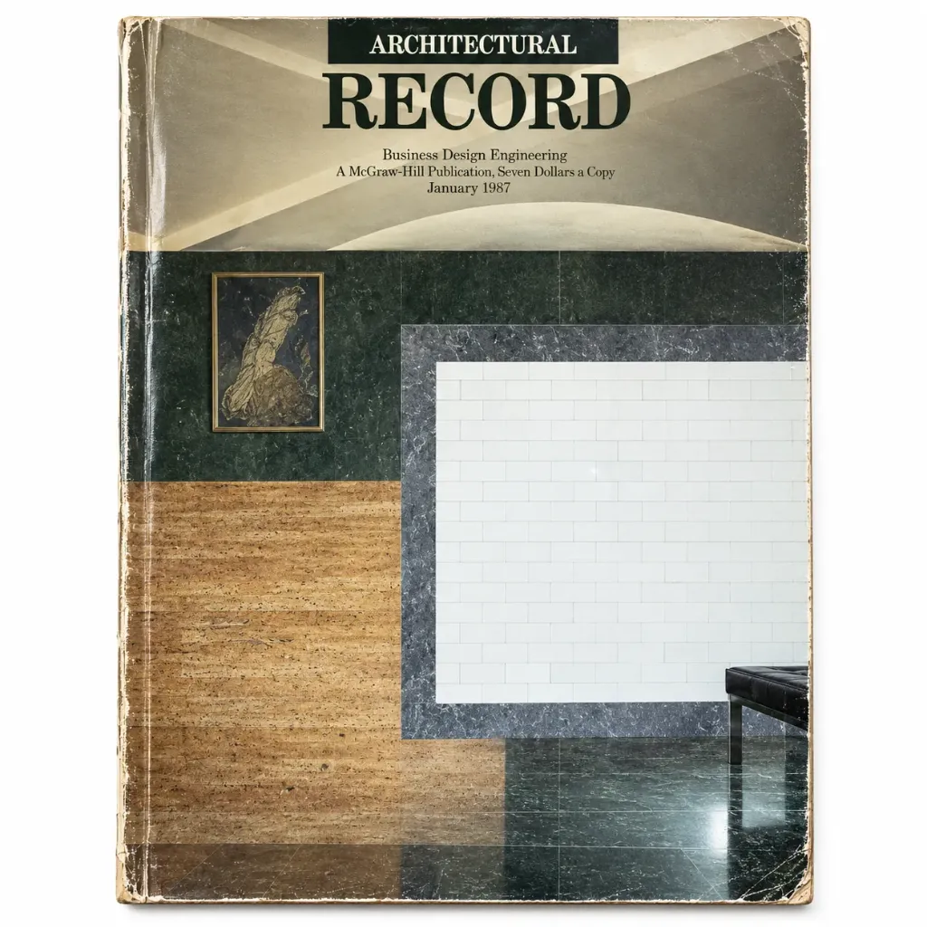 Revista Architectural Record January 1987