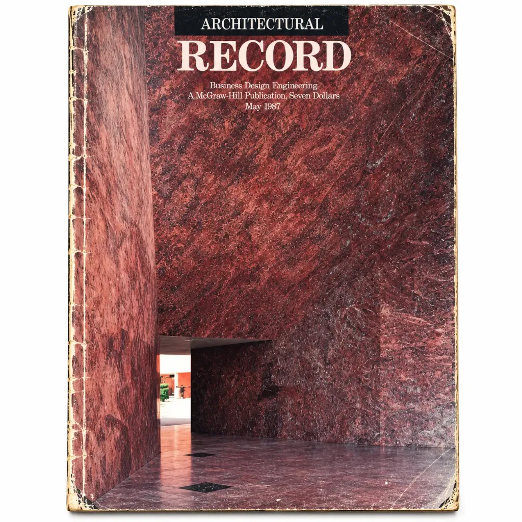 Revista Architectural Record May 1987