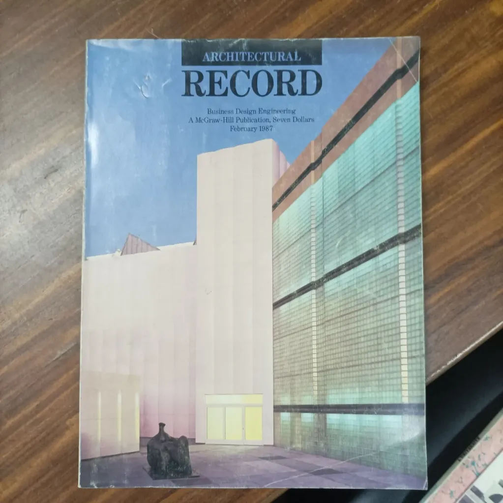Revista Architectural Record February 1987