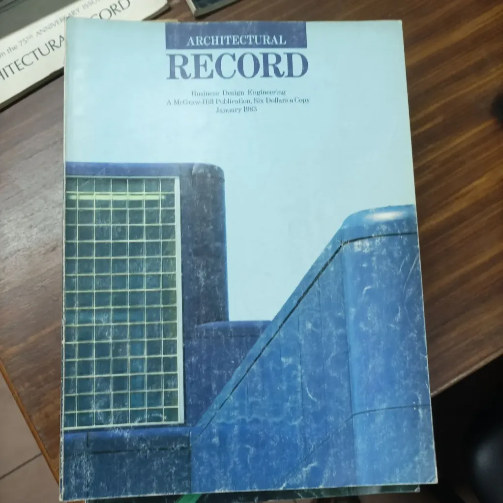 Revista Architectural Record January 1983