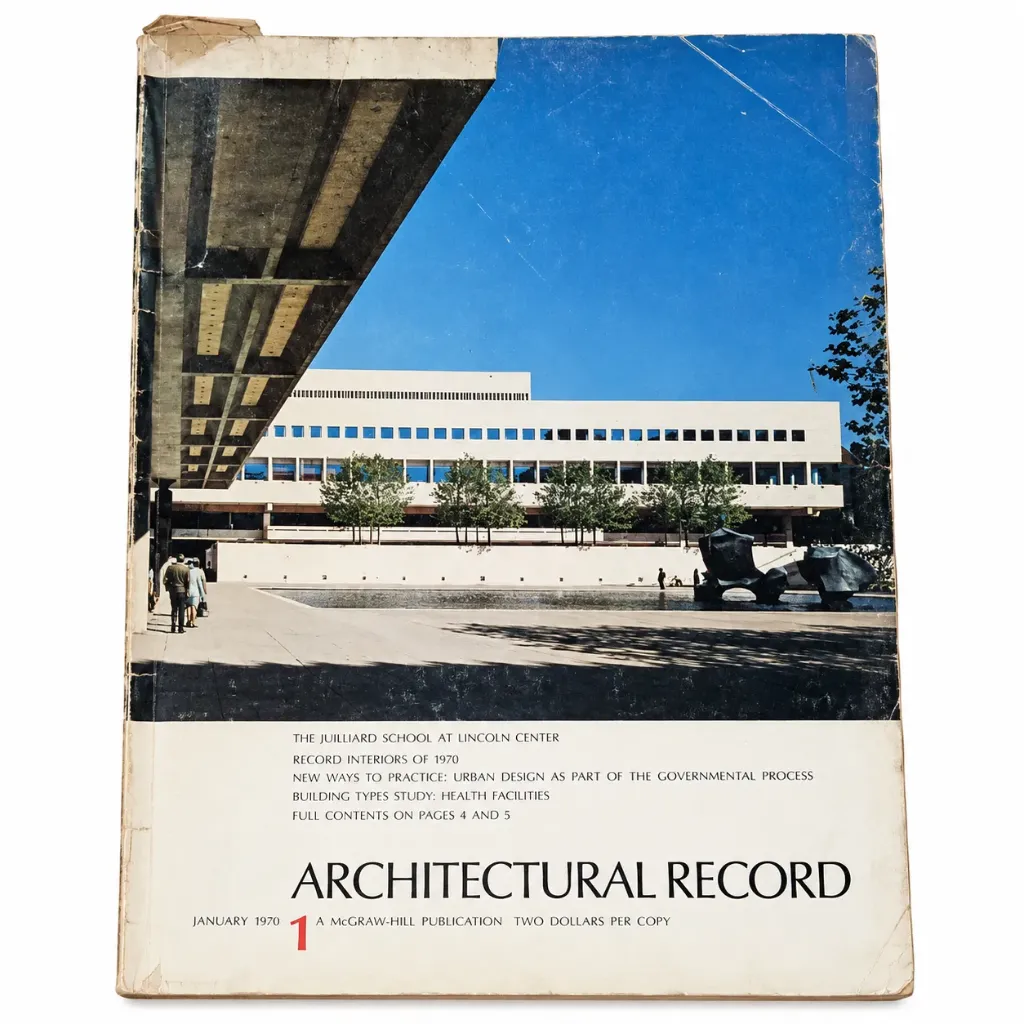 Revista Architectural Record January 1970