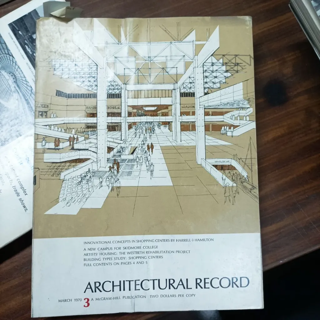Revista Architectural Record March 1970