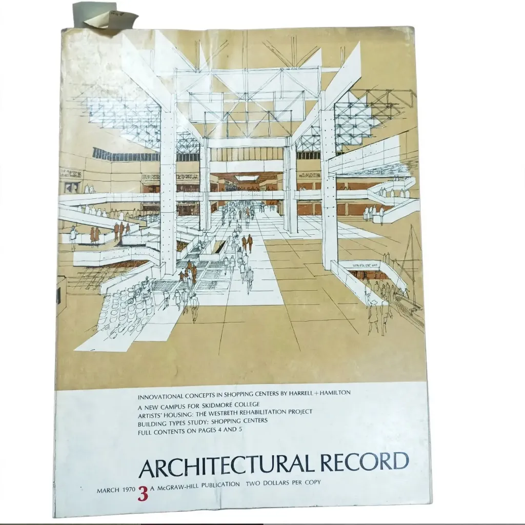 Revista Architectural Record March 1970
