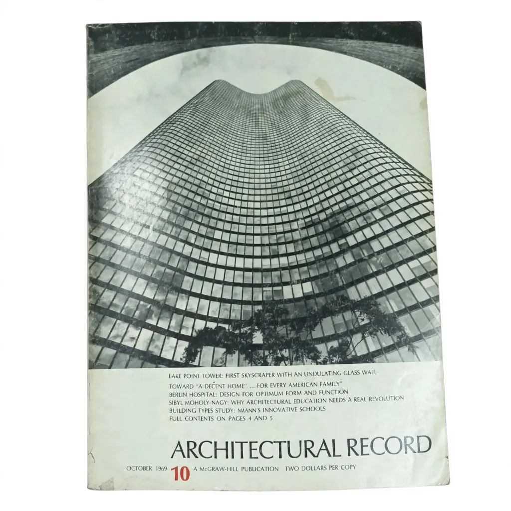 Revista Architectural Record October 1969