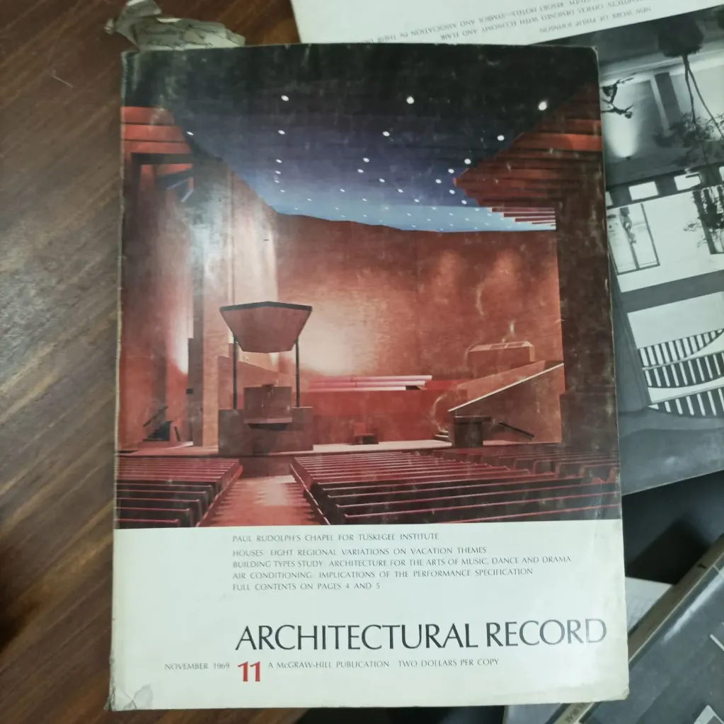 Revista Architectural Record November 1969