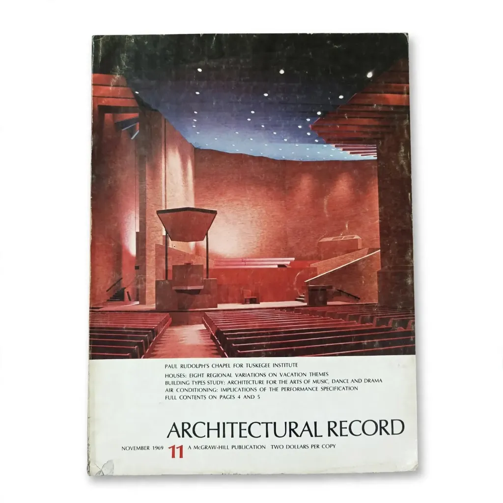 Revista Architectural Record November 1969