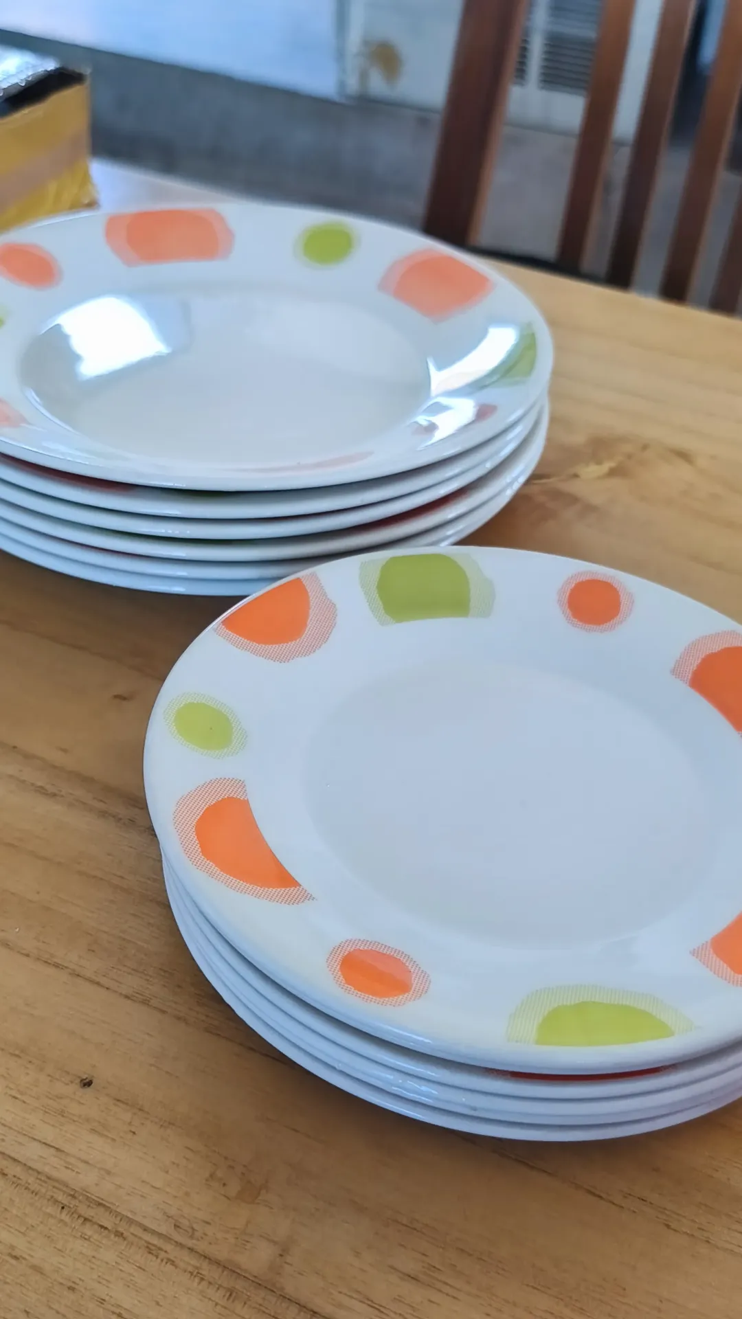 Juego de 12 platos 6+6
