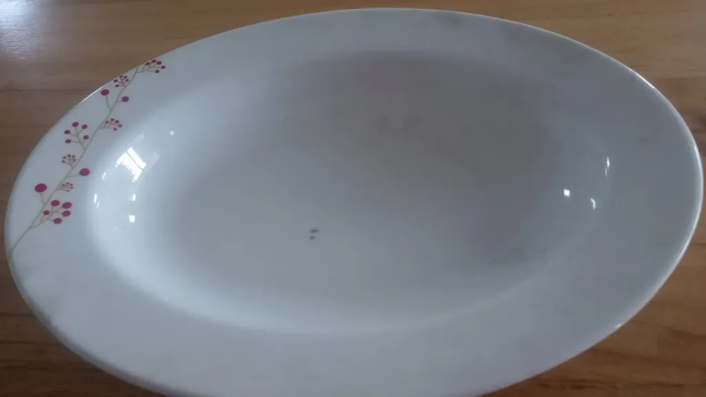 Fuente Ceramica Ovalo Oxford apto microondas