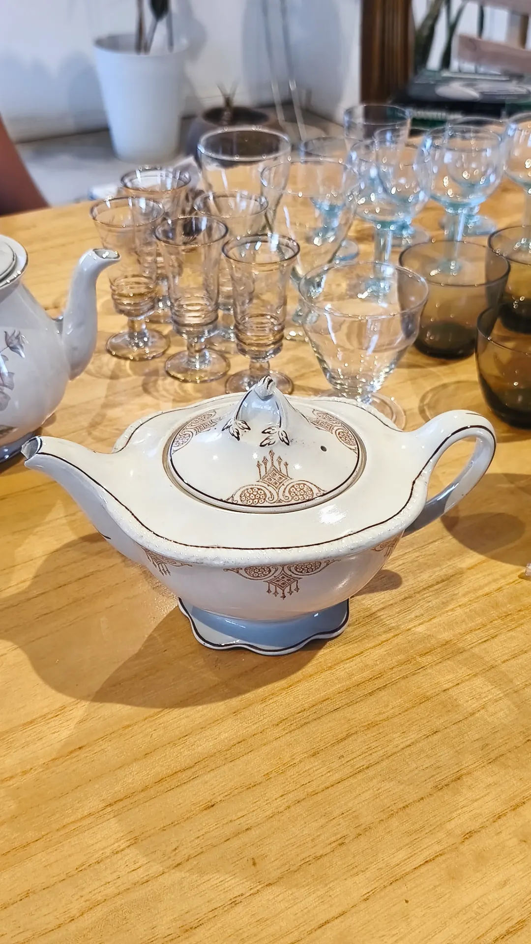 Juego de Te ceramica inglesa Woods Ivory