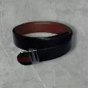 Cinturón de cuero económico reversible 85cm 