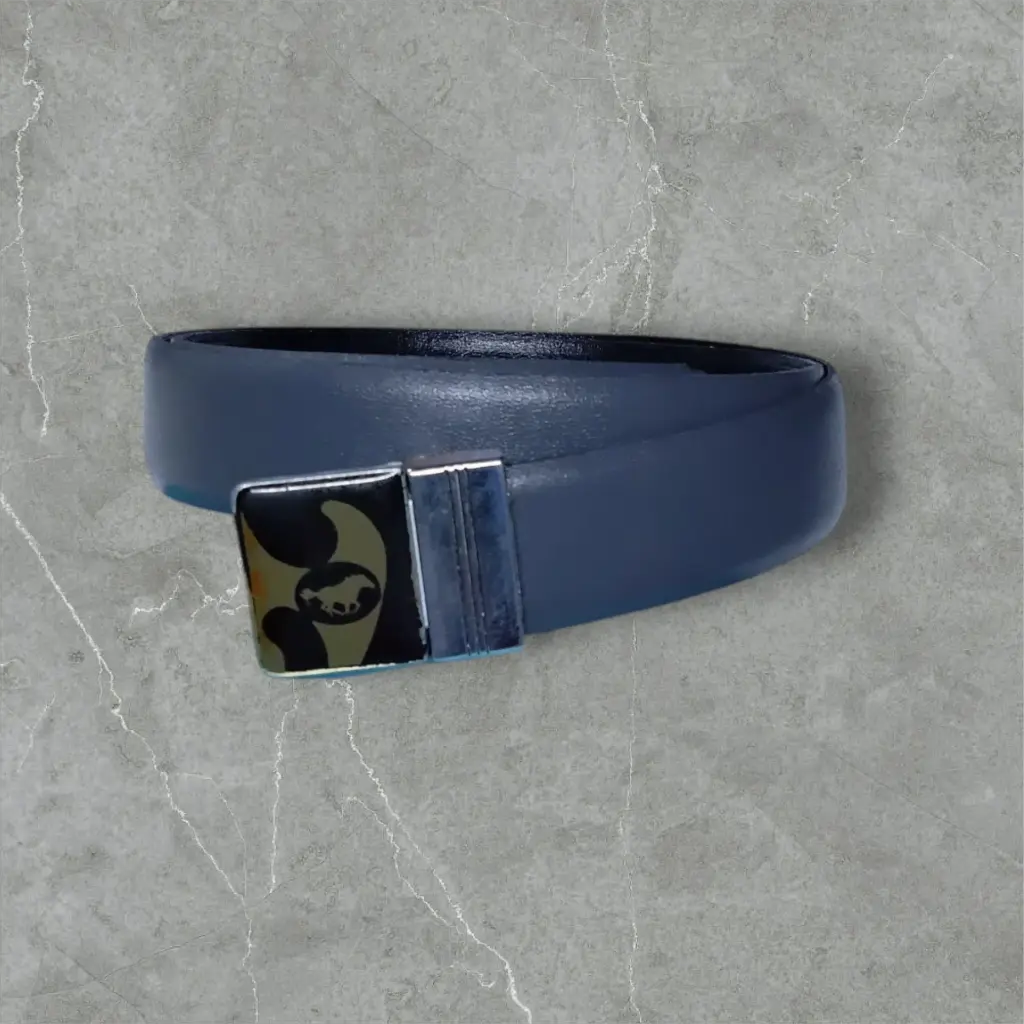 Cinturón de cuero económico reversible 105 cm