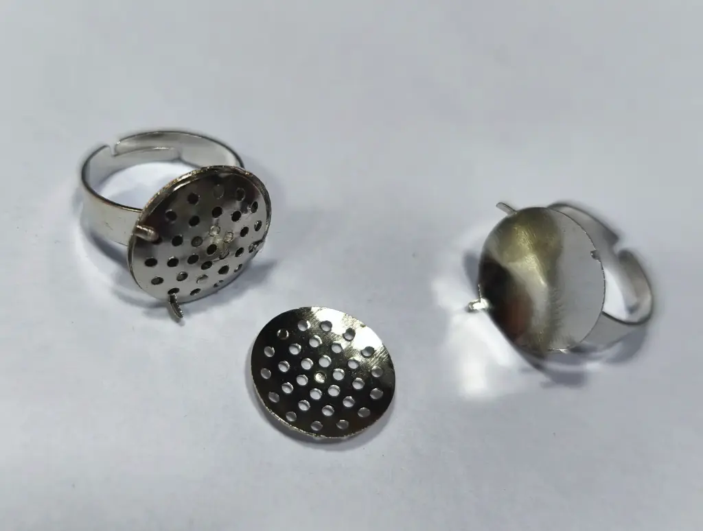 Base para anillo con rejilla desmontable x 10 ud