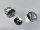 Base para anillo con rejilla desmontable x 10 ud